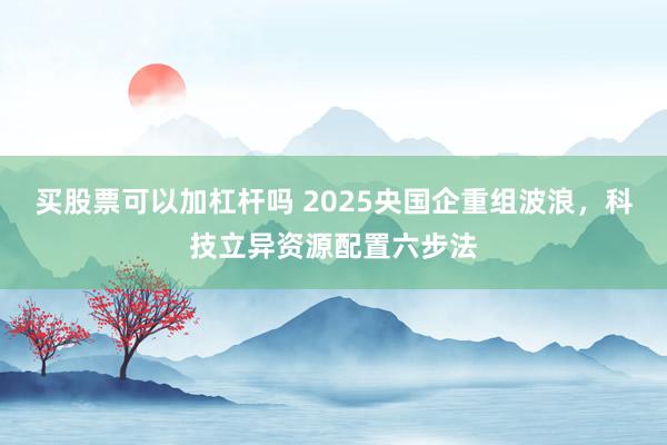 买股票可以加杠杆吗 2025央国企重组波浪，科技立异资源配置六步法